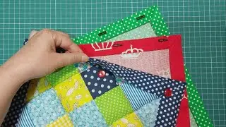Patchwork. 3 ideas, quilt covers for the quilt.