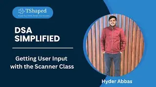 User Input in Java Using Scanner Class | Java Simplified