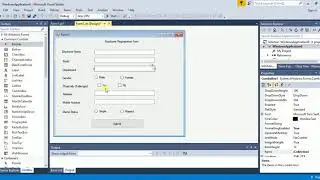 Visual Basic .net Tutorial 26 : Employee Registration Form | How to make form In VB.net