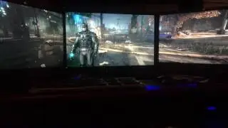 TITAN X BATMAN ARKHAM KNIGHT NVIDIA SURROUND MAX SETTINGS