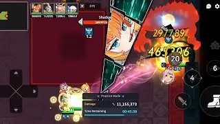Guardian Tales - Light Ranged vs Shadow Lv100 (Guild Raid)