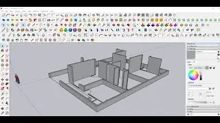 How to import 2d plan in sketchup?short clip in urdu