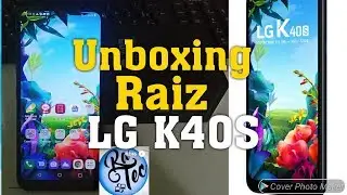 LG K40S unboxing Amazon Brasil