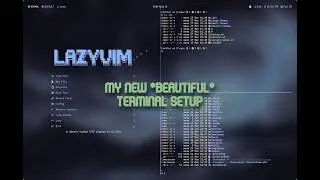 My new beautiful terminal setup