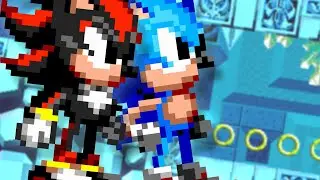 Sonic Hack - SoNiC & ShaDoW Double Jump ReMiX