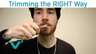 A Simple Trick To Trim Your Mustache CORRECTLY