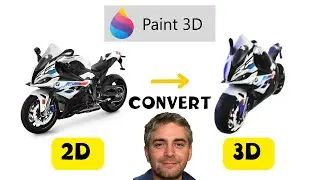 How To Convert a 2D Image into a 3D Image with Paint 3D (Step-by-Step Tutorial)