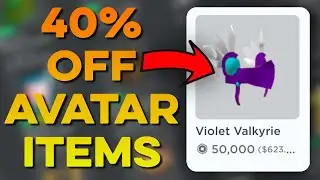 How to save 40% Robux on Avatar Items
