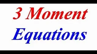 8-5 شرح ( Design of Beam ( 3 Moment Equations للمهندس/ياسر الليثي