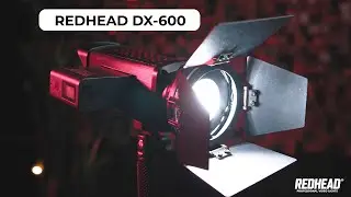 Redhead DX-600 mini Fresnel, Spotlight LED světlo pro foto a video (recenze)