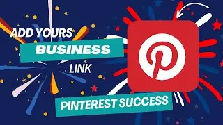 পিন্টারেস্টে বিসনেস ওয়েবসাইট অ্যাড করুন, add your Website Link pinterest bangla tutorial 2024