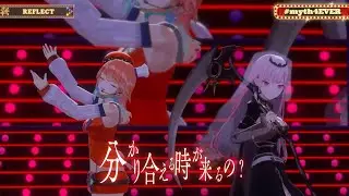 TAKAMORI (Takanashi Kiara, Mori Calliope) - REFLECT | by Gawr Gura [Live 3D]