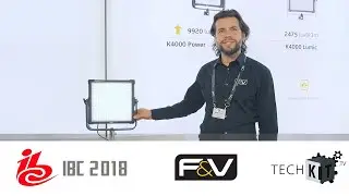 Новые LED-панели от F&V  на IBC 2018