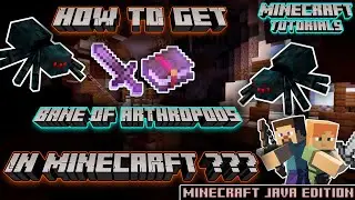 How to get Bane of Arthropods Enchantment in Minecraft?
