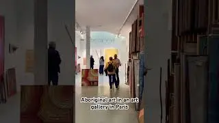 Aboriginal art in Paris #galerie #art #artaborigene