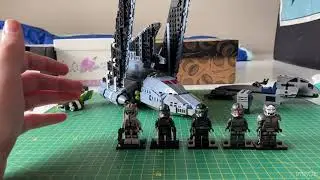 LEGO Star Wars Bad Batch Attack Shuttle review