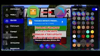 TOOLBOX FOR MCPE 1.19.51 INFINITE TIME X-RAY UPDATE BY FARIZ MCPE
