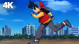 「4K AI UPSCALE」Bakuten Shoot Beyblade 2002 OP 1 (OFF THE CHAIN)