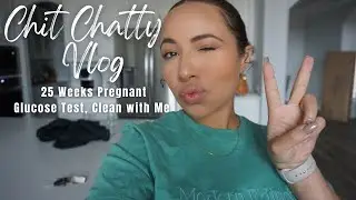 Pregnancy Vlog | 25 Weeks Pregnant, Glucose Test, First Panic Pregnancy Purchase! #pregnancy #vlog