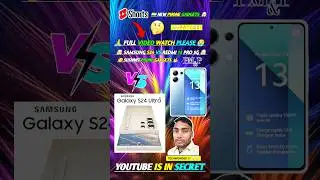 New 🙆 Samsung s24 Ultra vs Redmi 13c  Pro max camera display test #trending 😲🤯