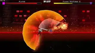 Flame Arena I by Flamewatcher | Geometry Dash