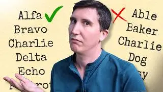 The genius logic of the NATO phonetic alphabet