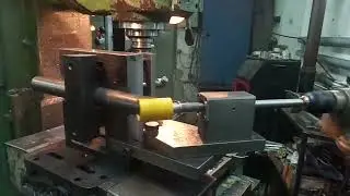 A pipe end cap or a plumbing notcher. A device for milling pipe joints. #shortvideo  #notcher