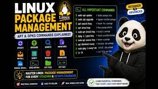 Linux learning Package Management Tutorial | APT & DPKG Commands