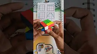 How to solve 3 by 3 Rubik's cube 🎲#rubikscube #shortvideo#sklifecare007