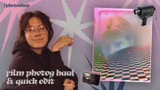 photography analog haul & design in photoshop