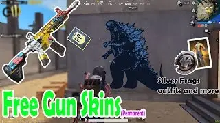 Free Gun Skins and rare items in Pubg Mobile Permanently | Claim Fast