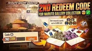 2ND REDEEM CODE FOR NARUTO GALLERY COLLECTION EVENT 🤯 NARUTO REDEEM CODE PUBG MOBILE