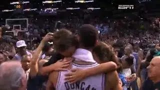 The San Antonio Spurs are the 2014 NBA CHAMPIONS [final seconds]