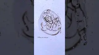 Most Beautiful Droplet Art 🥹 #shorts #krishna
