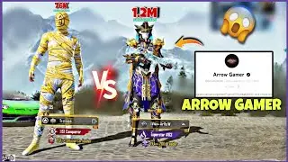 Can I Defeat @ArrowGamer 😱🔥 | 1V1 PUBG/BGMI TDM M416 Challenge