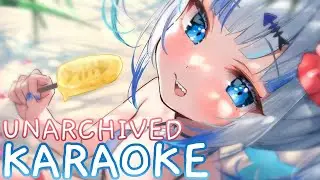 Gawr Gura UNARCHIVED Karaoke 4 MILLION Celebration singing!