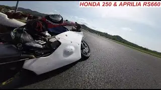 Honda 250 & Aprilia RS660