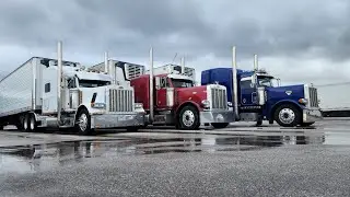 Up to Wisconsin again in a Peterbilt 379.