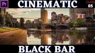 How to add cinematic black bars to Video in Adobe premiere Pro cc (Hindi, Urdu)