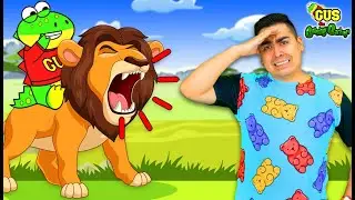 Gus gets LOST at the ZOO! Learn Exotic Animals Educational Video