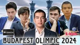 Shaxmatchilarimiz birinchi bosqich o'yin natijalari. | O'zbekiston vs Trinidad Tobacco 1-kun