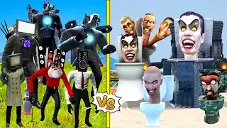 КАМЕРАМЕН vs СКИБИДИ БӘРІ БІРГЕ СОҢҒЫ ШАЙҚАСҚА ШЫҚТЫ (GTA V)