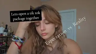 Lets open a tik tok package together 