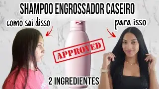 shampoo engrossador caseiro 2024|@beatrizgoudart