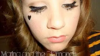 Marina and the Diamonds Inspired Hair and Makeup!
