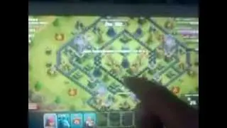 Как фармить в Clash of clans хрустальной лиге3!