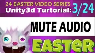 Unity3D Turtorial Mute Audio