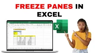 How to Freeze Panes In Excel