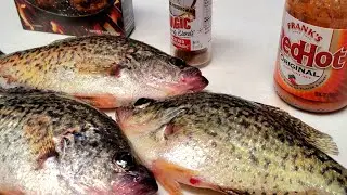 Ice Fishing Crappie- Catch and Cook (Secret Recipe)