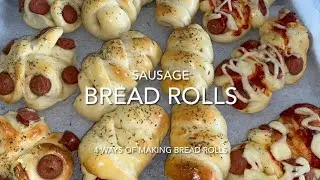 SAUSAGE BREAD ROLLS/HOW TO MAKE SAUSAGE ROLLS